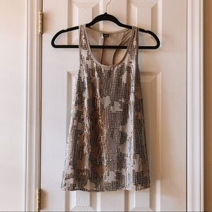 Urban Outfitters Sequin Tank